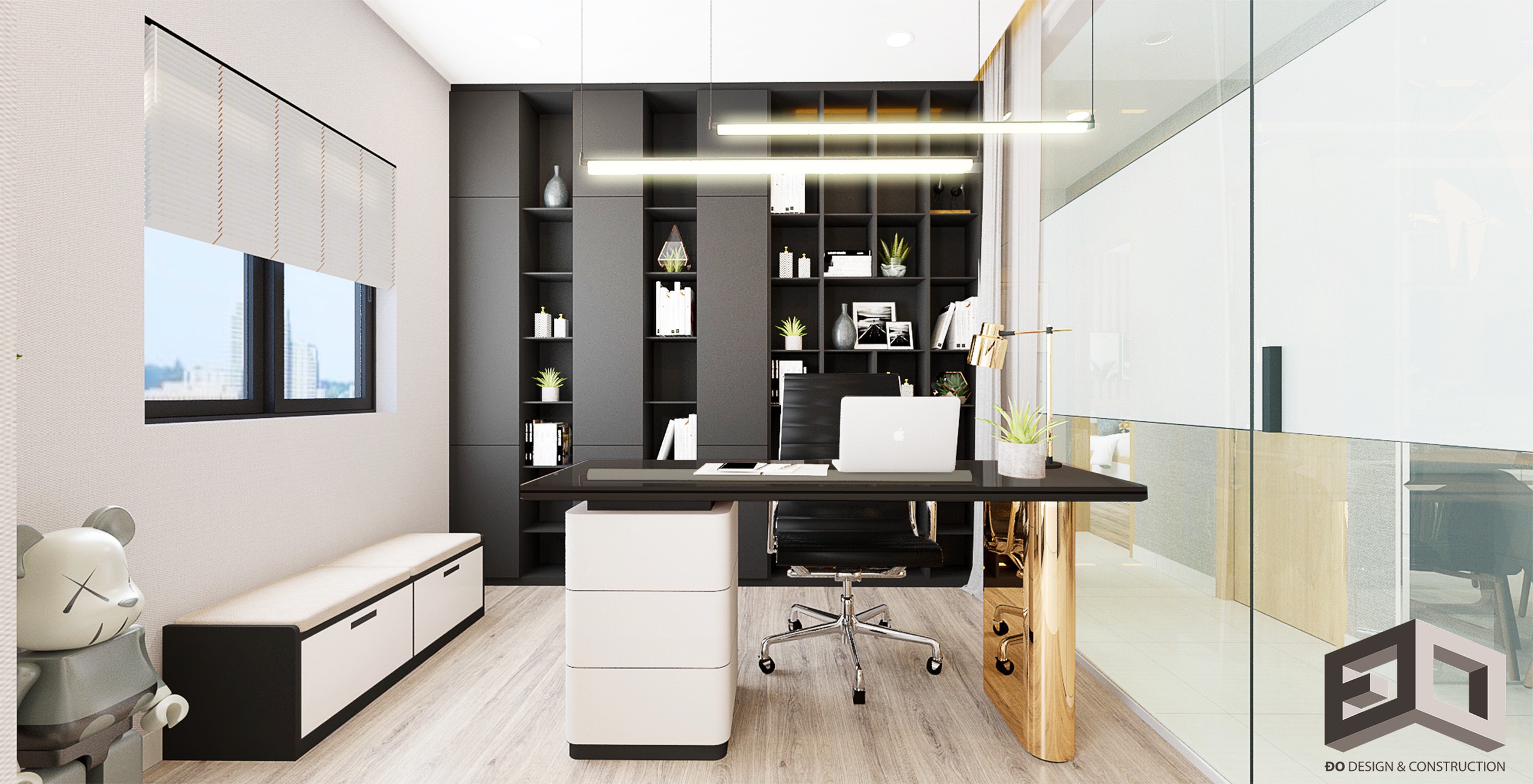 thiết kế nội thất bàn học làm việc TECCO HOME